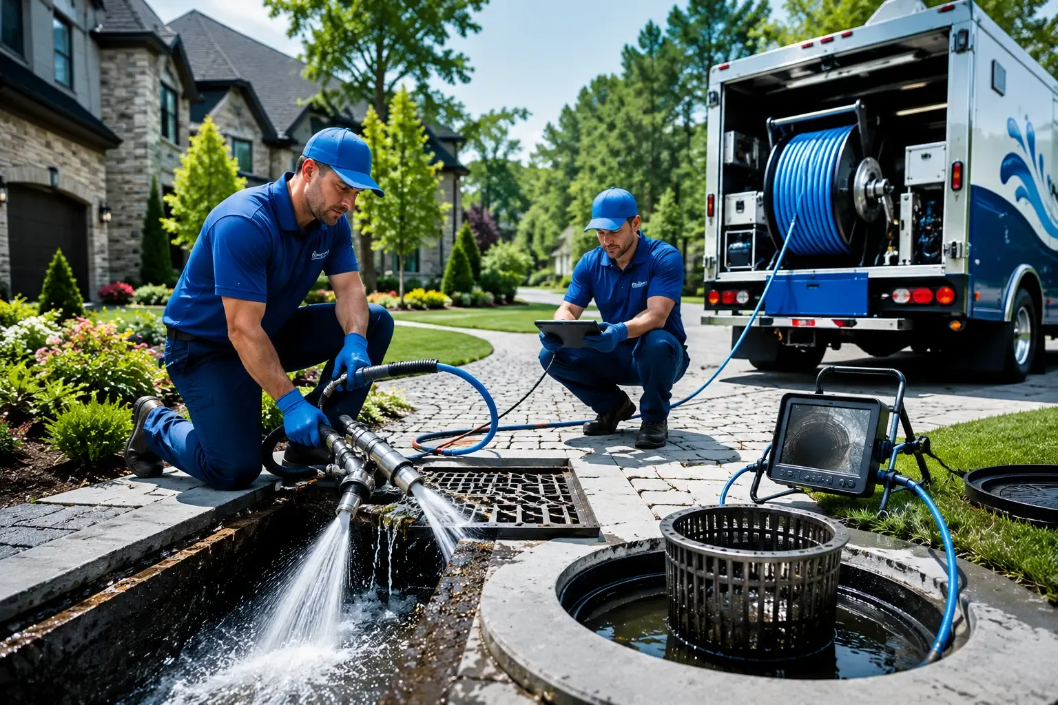 Local outdoor drain cleaning professionals in Danevang, TX