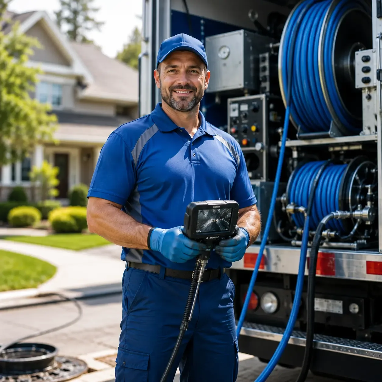 Local outdoor drain cleaning specialists in Danevang, TX